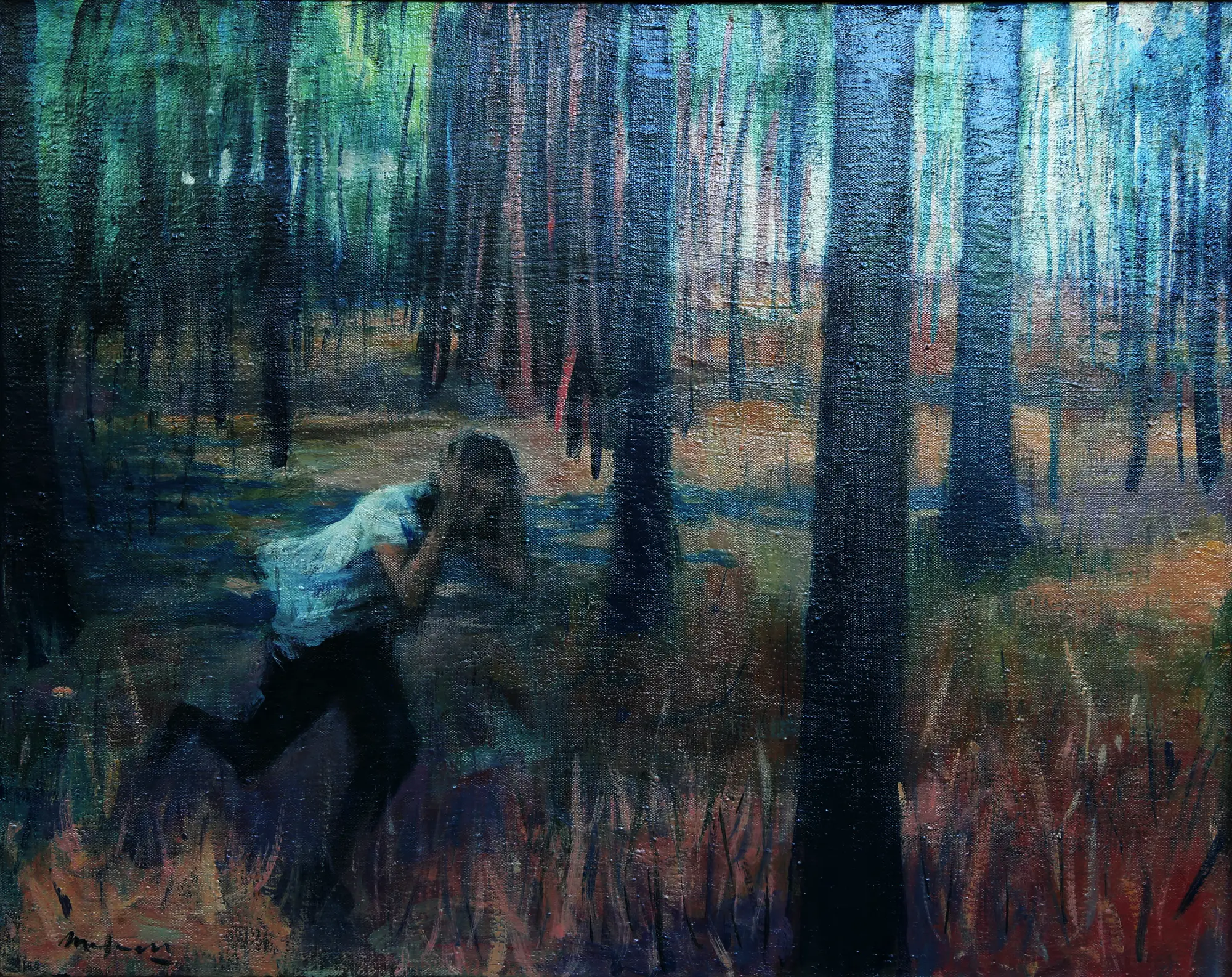 Fleeing Figure