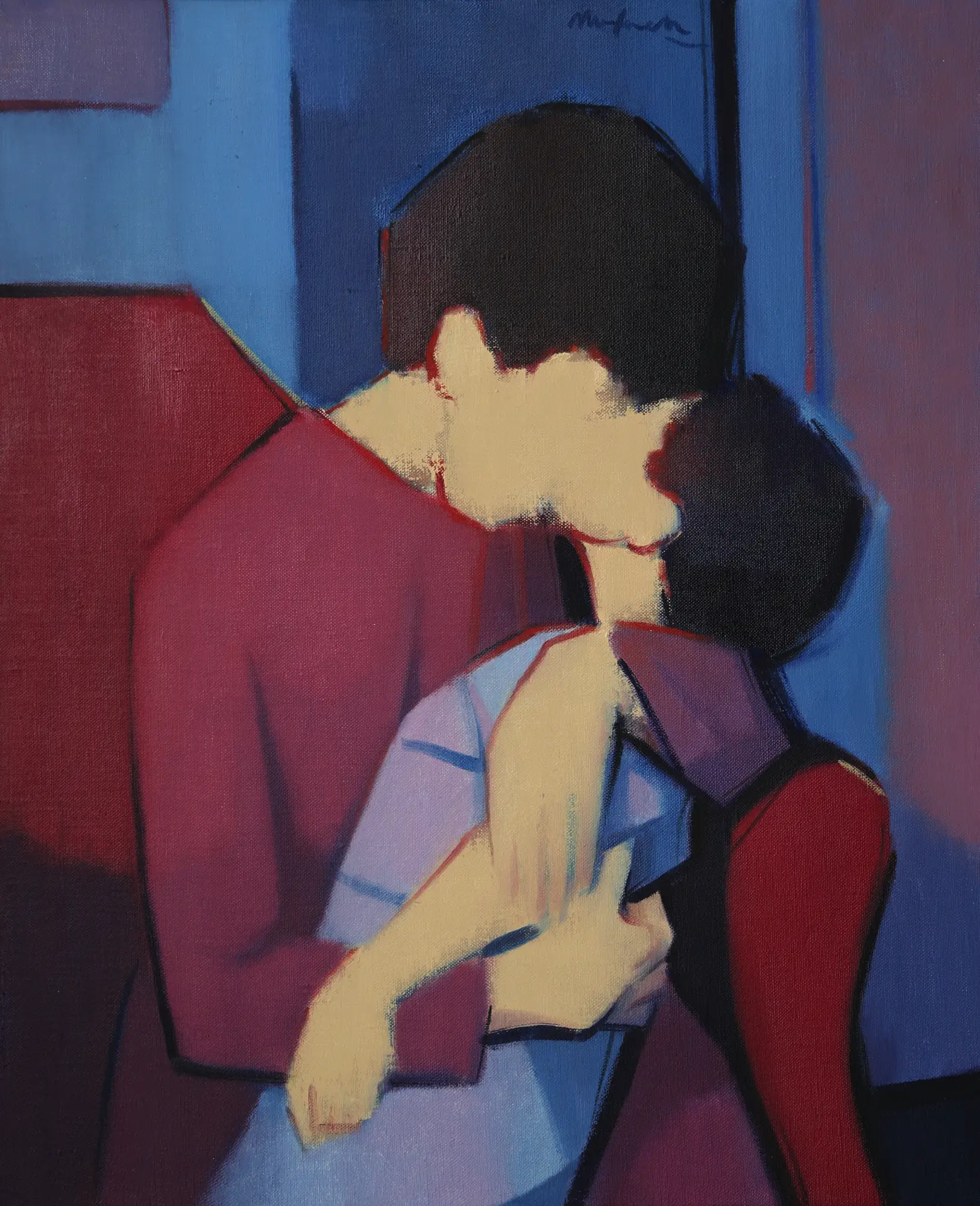 Mother Embracing Child