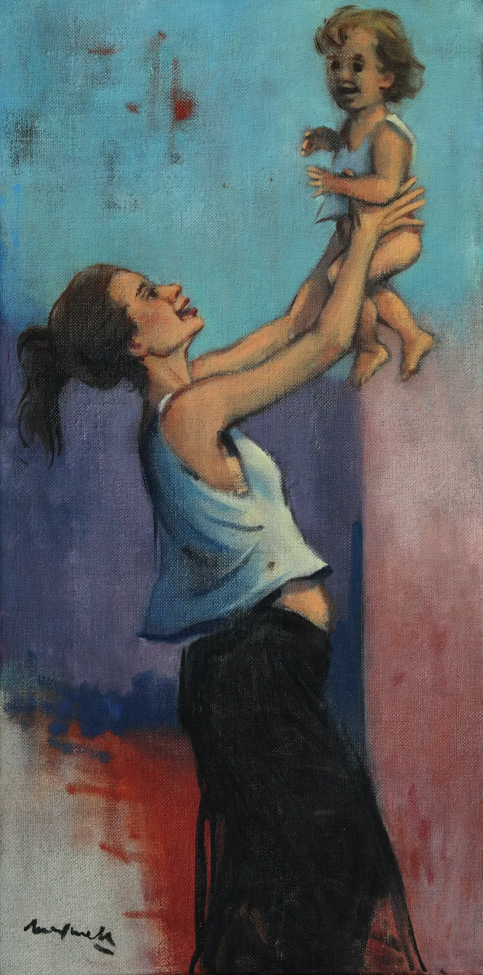 Mother Playing with Child