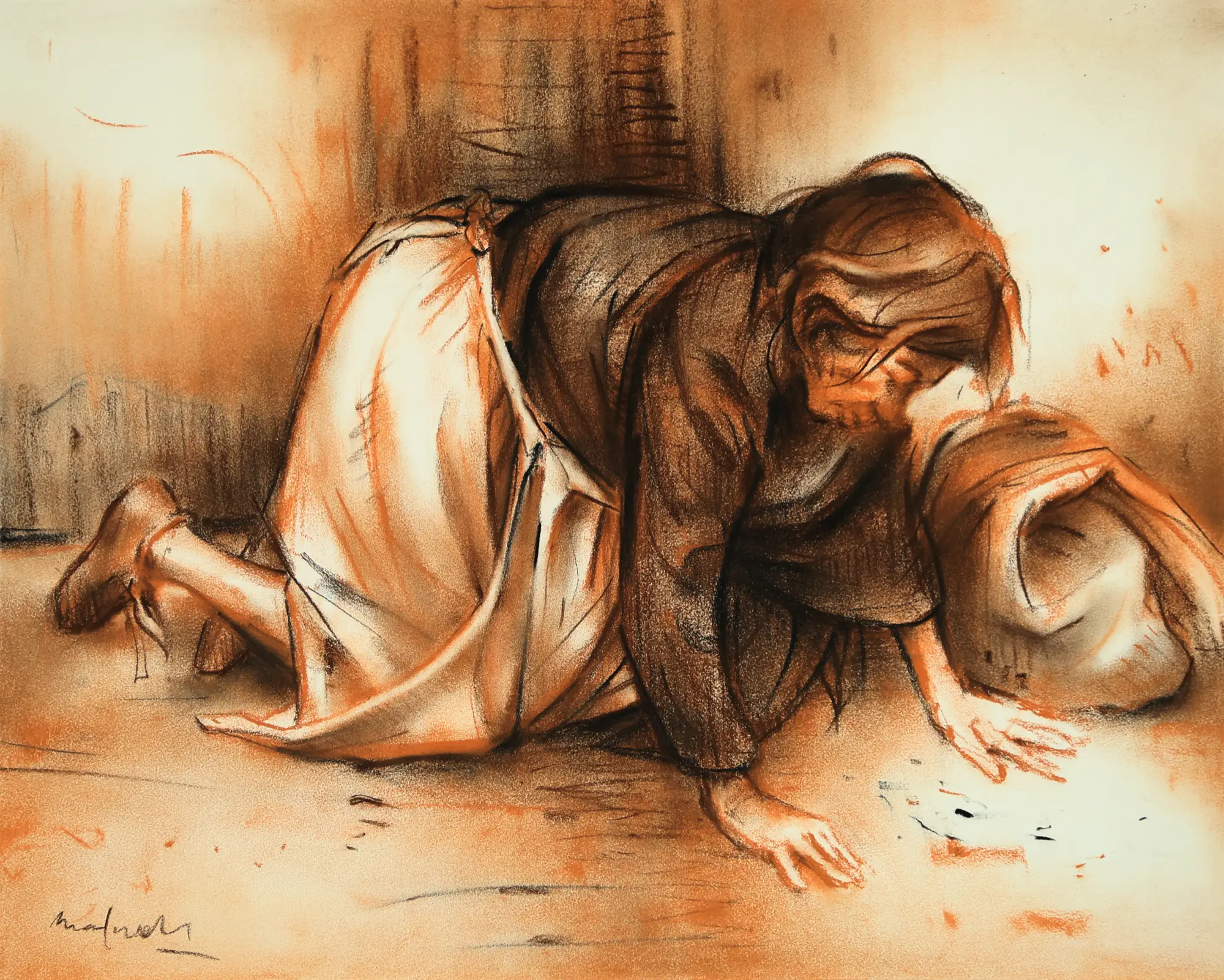 Woman on All Fours II