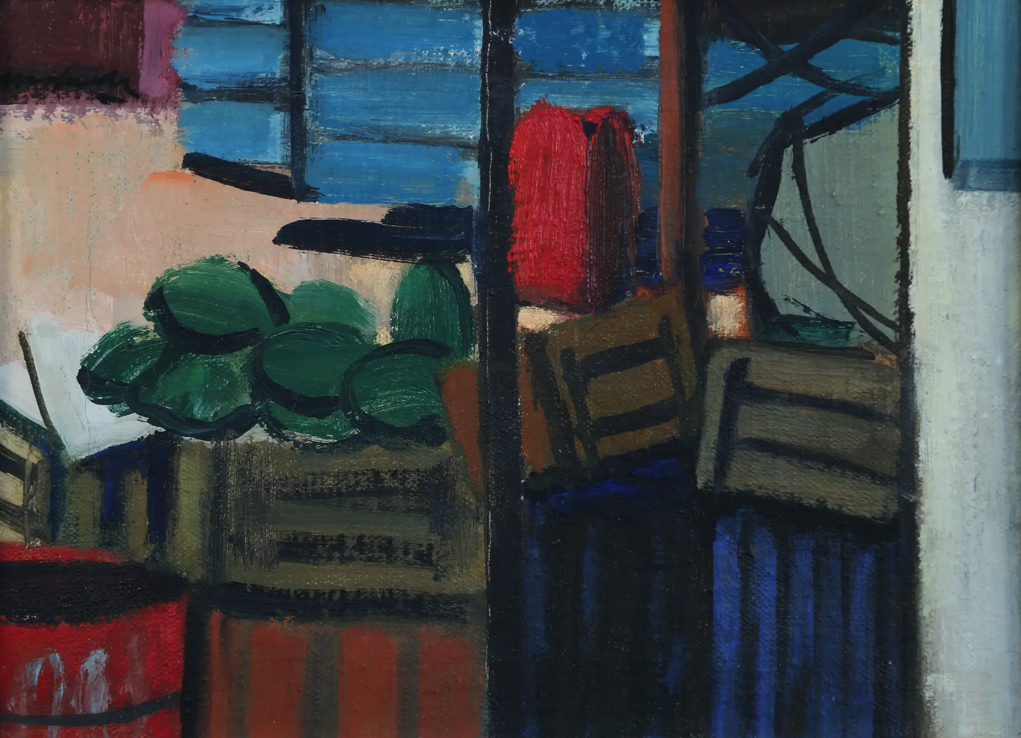 Mailbox and Watermelons