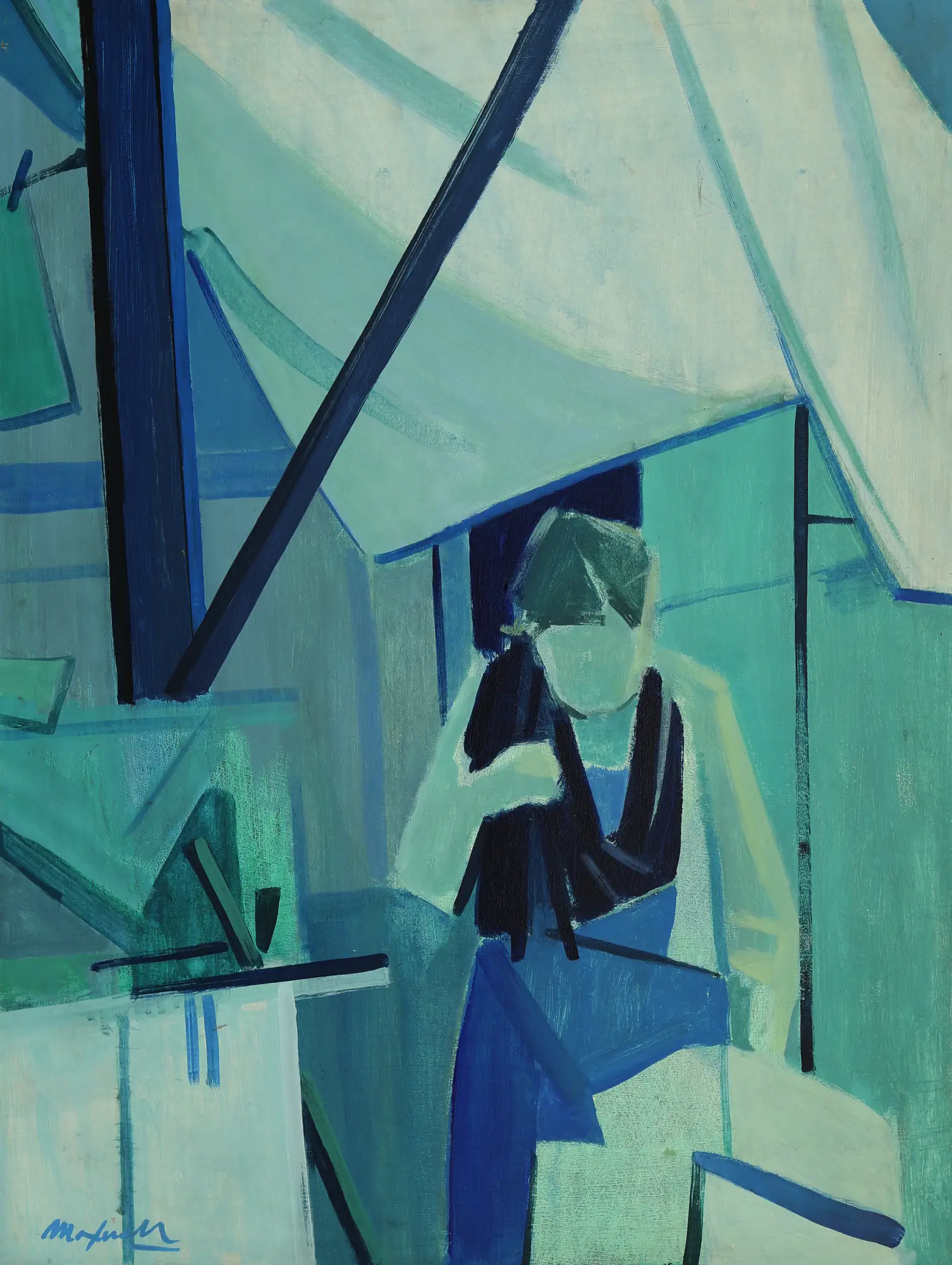 Merchant in the Blue Market