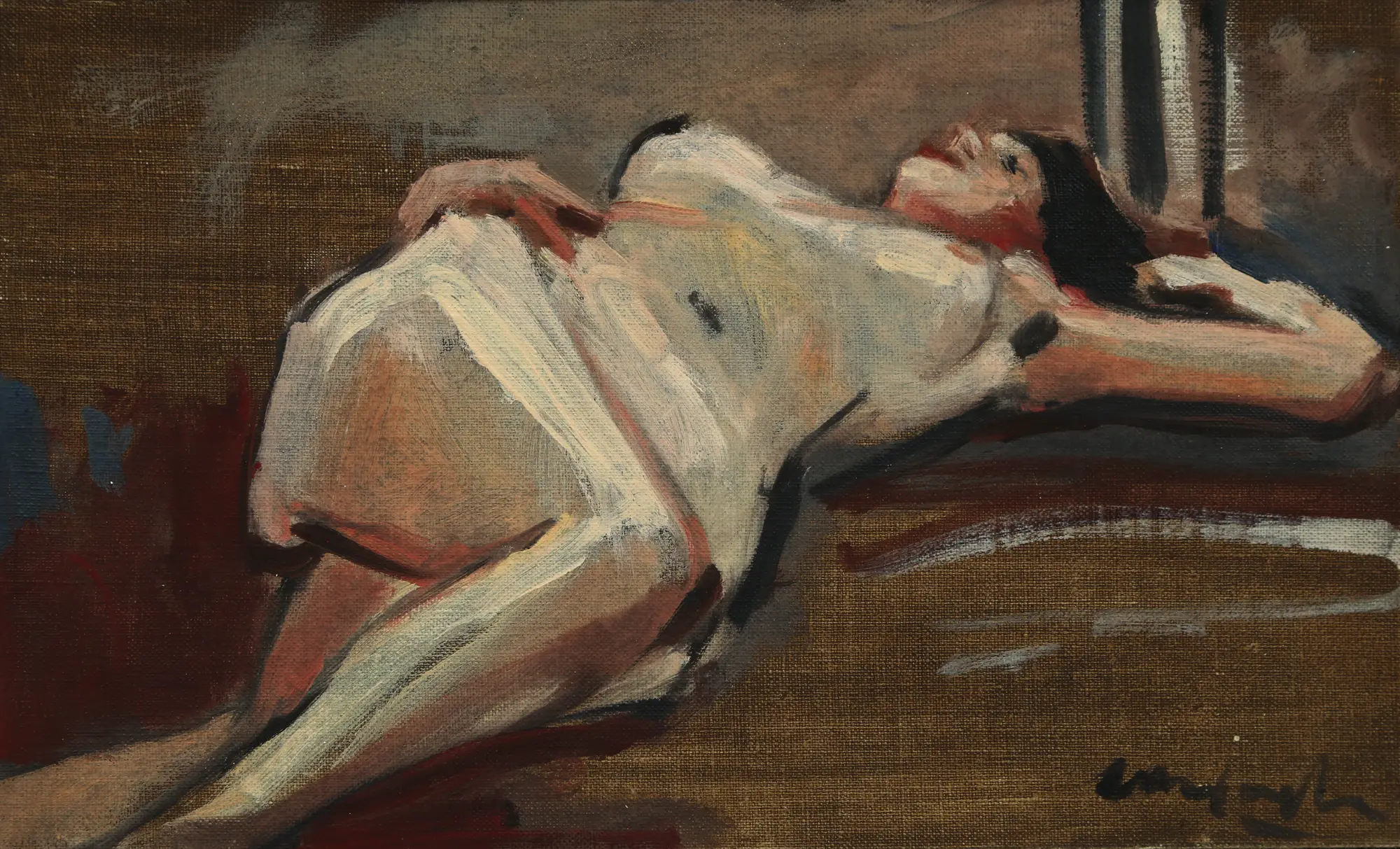 Naked Woman Reclining