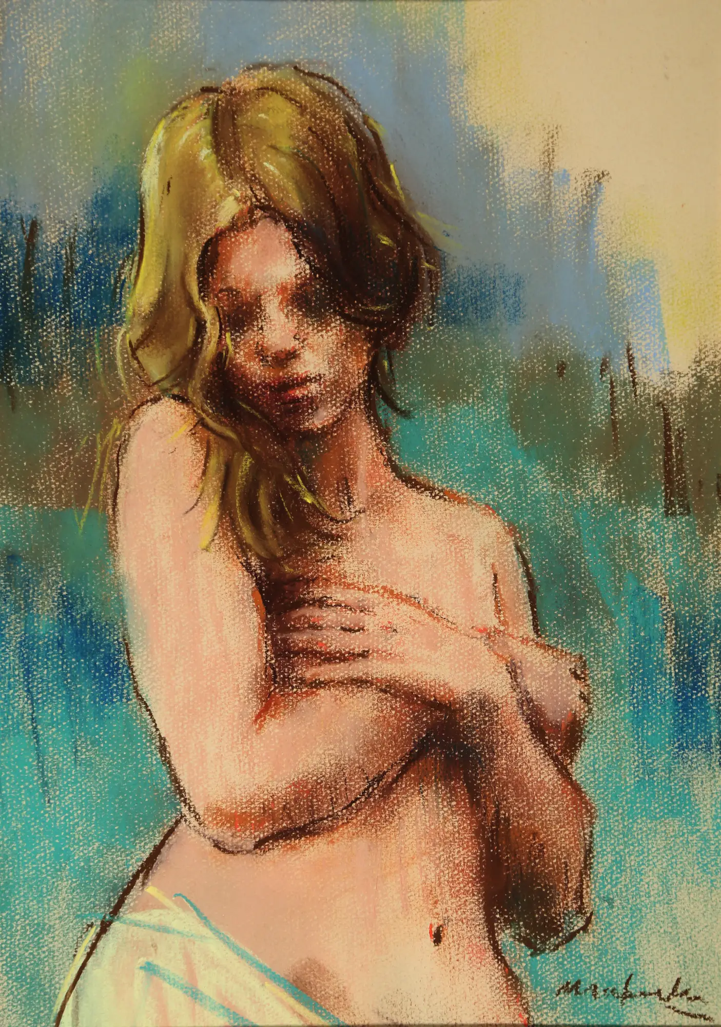 Girl with Folded Arms