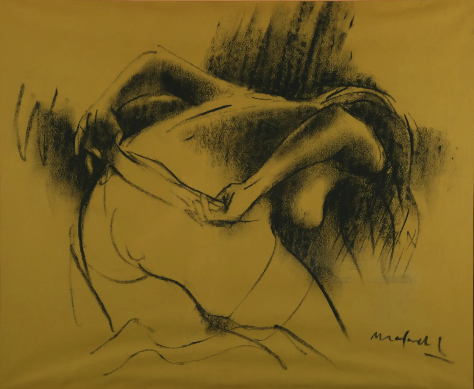 Woman Undressing