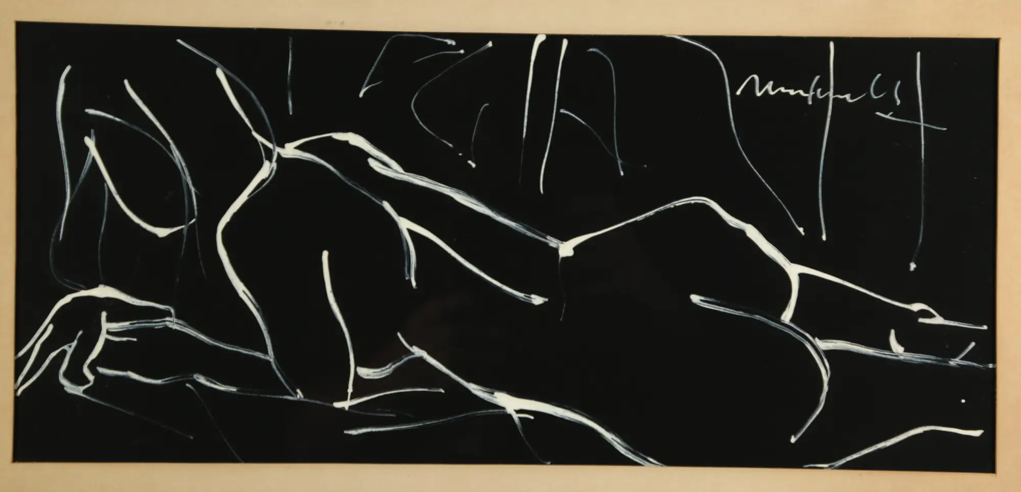 Nude Leaning on Elbow