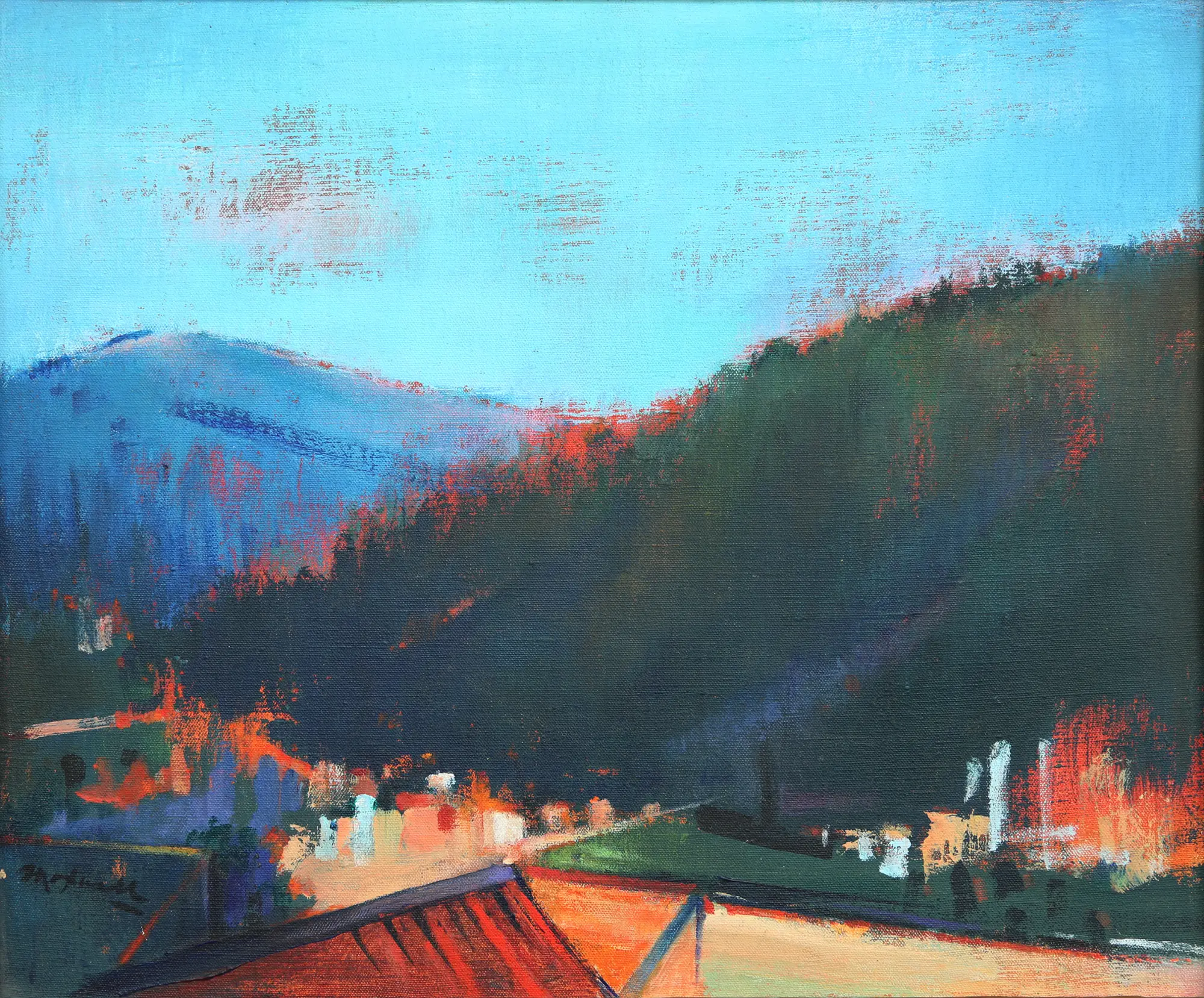 Tropical Forms (Bl & Wh on Buff)