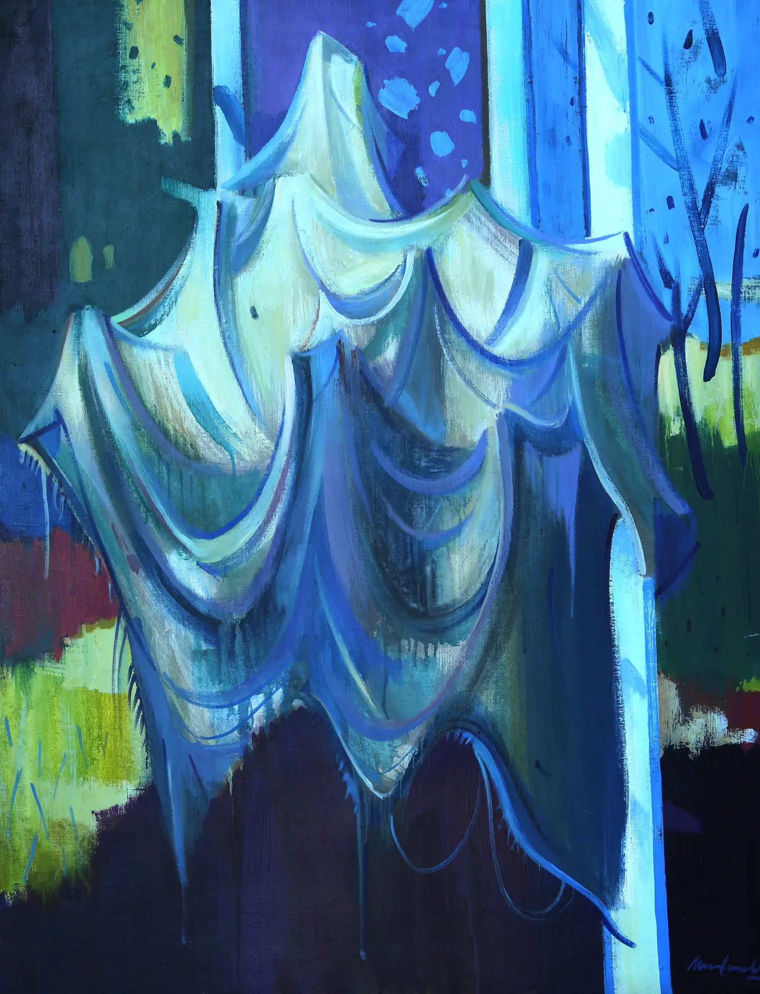 Blanket Covering Tree