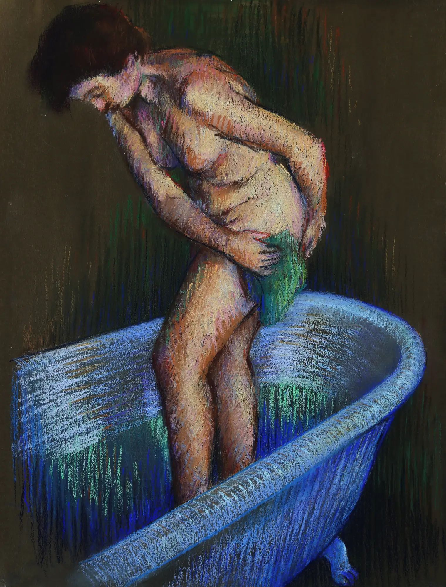 S/# Woman in Bathtub